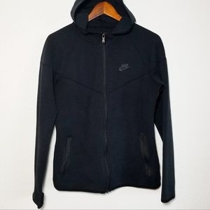 Nike Tech Black Fleece Full Zip Hoodie